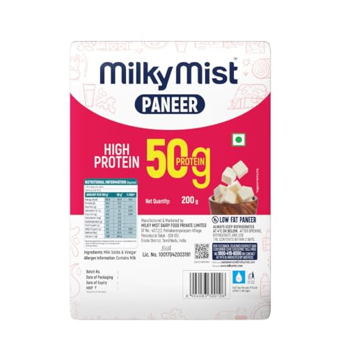 Image of Milky Mist high Protein Paneer, 200 Gm