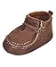 Luvable Friends Unisex Baby Crib Shoes, Brown Wallabee, 0-6 Months