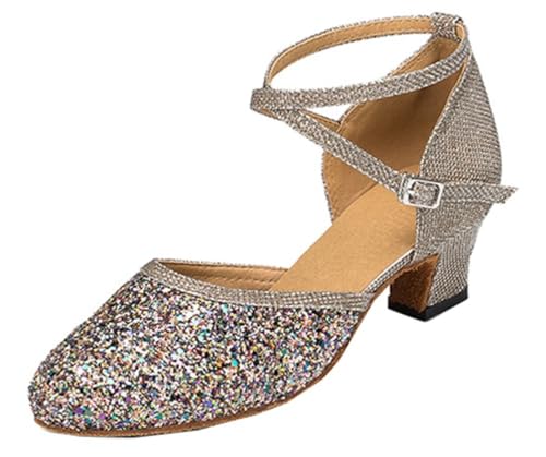 Sandales compensées femme gris avec talon 5cm en taille 34
