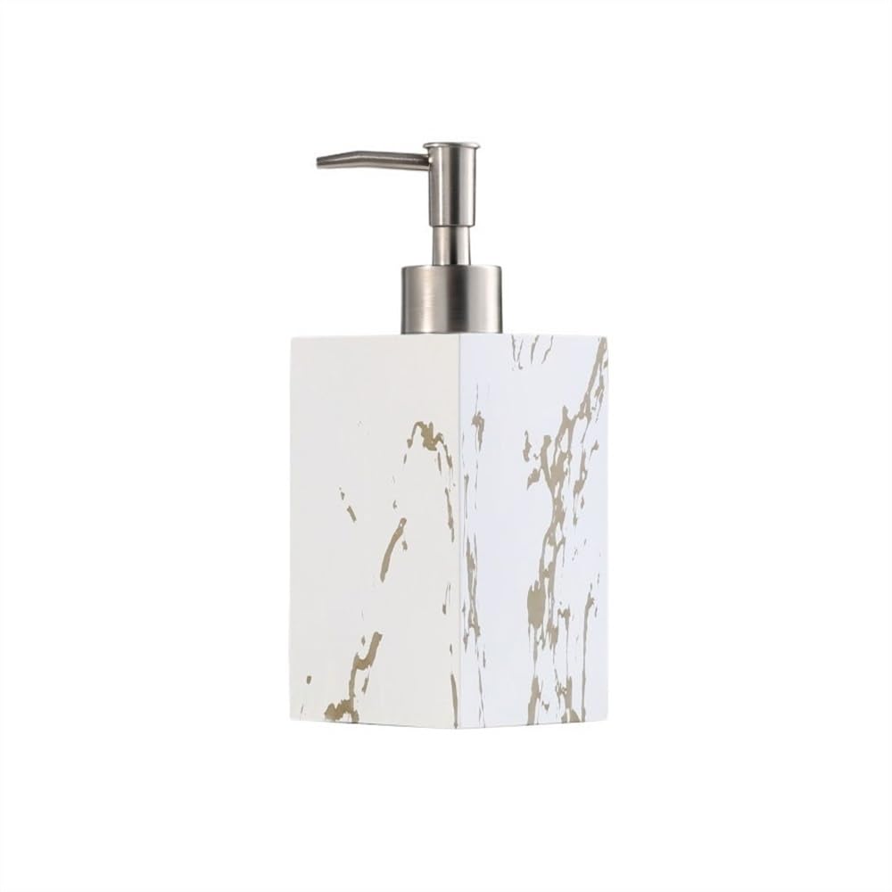 Kw3ns8bp5r White Home Hotel Lotion Press Bottle 500Ml Large-Capacity Household Shampoo Shower Gel Dispensing Shower Dispensers(White)