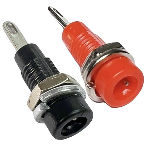 2mm Banana Jack Socket, par panel soldadura, 10 unidades miniatura 3