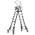 Little Giant Ladder Systems 18509-240 Aerial Safety Cage Fiberglass, 5'-9'