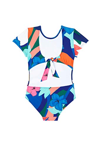 Image of Seafolly Girls' Short Sleeve One Piece Swimsuit