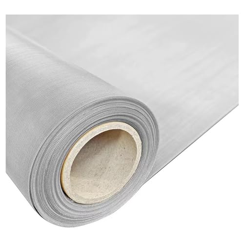 400 Mesh 304 Edelstahl Drahtgewebe Edelstahlgewebe Filtersieb Blatt Filtrationstuch (400mesh, 30cm x 120cm)