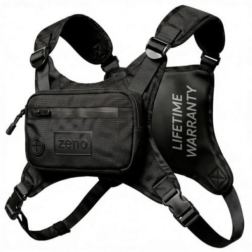 Reflective Running Tactical Chest Rig with Phone Holder
