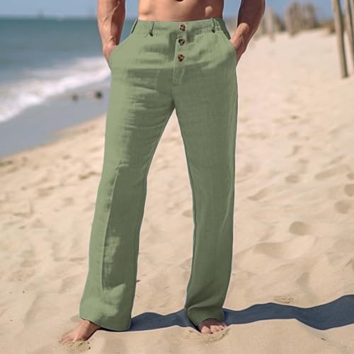 Mens Palazzo Pants Solid Casual Dressy High Wasited Wide Leg Botton Pants Business Work Comfy Outfits with Pockets3