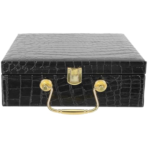 Caja de cigarros para viaje estuche de madera y PU para exterior
