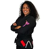 Keiko, Kimono Jiu Jitsu Colibri, Feminino, Preto, M3