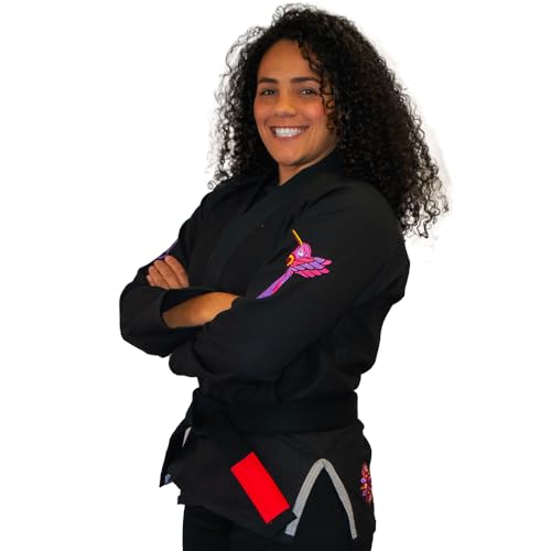 Keiko, Kimono Jiu Jitsu Colibri, Feminino, Preto, M3