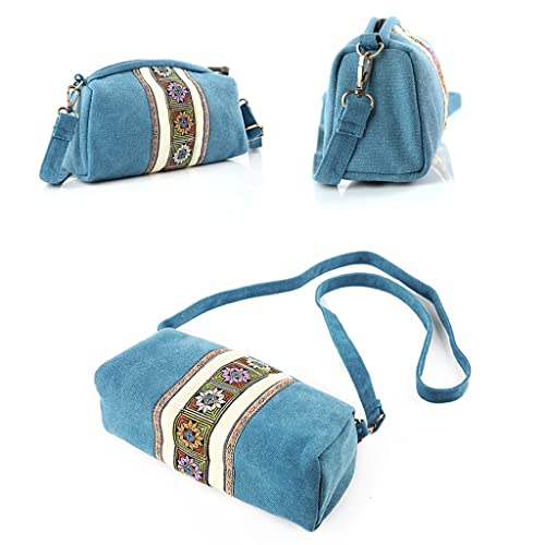 Embroidered All-Match Beige Hand-held Messenger Mobile Phone Bag Mobile Phone Bag Small Bag Mini Shoulder Bag4
