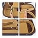 yinfente Oblong Wooden Double Full Size Violin Case Viola Case For 15-16.5inch With Adjustable Backstrap Four Bow Holders Thinck Padding