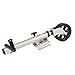 Fulton 141133 XLT Marine Trailer Jack, 1,500 lbs. Lift Capacity, Sidewind, Bolt-On Side Mount, 12 Inch Travel, Sharkskin Finish