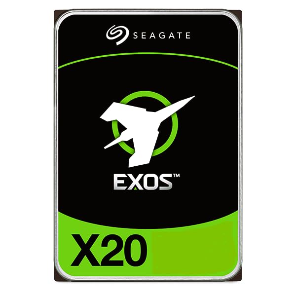 Seagate Exos X20 16TB Interne Festplatte ST16000NM000D 3,5 Zoll HDD SATA3 7200RPM 256MB (Generalüberholt)