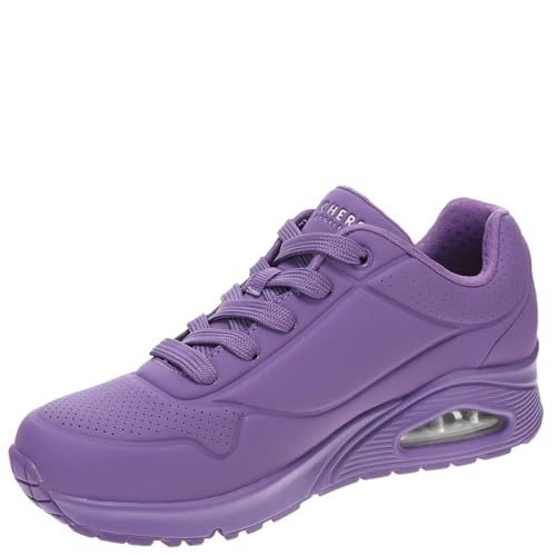 Skechers Street Uno Stand On Air Women's Sneaker, 7.5 B(M) US, Violet4