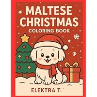 Maltese Christmas coloring book-Edizione Natalizia