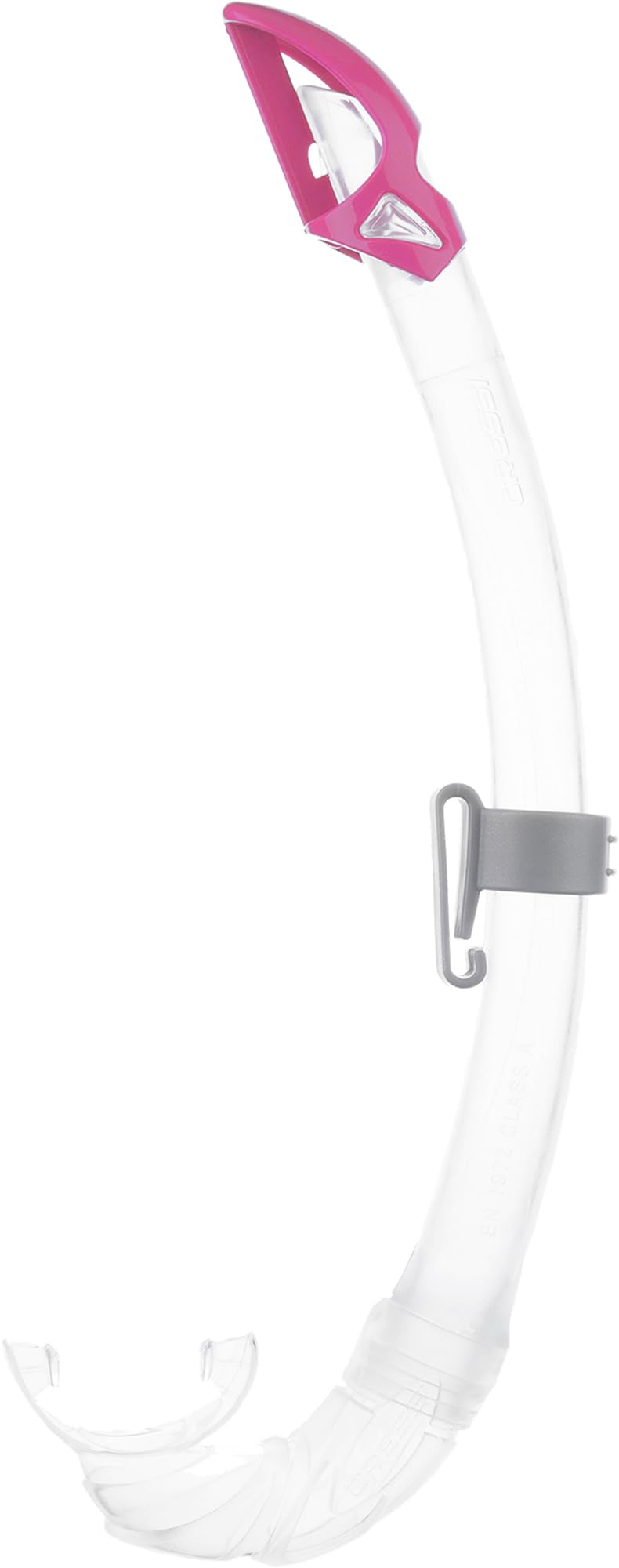 Cressi Mixte Ensemble Combo Masque de plongée et Tuba, Transparent/Rose, Une Taille