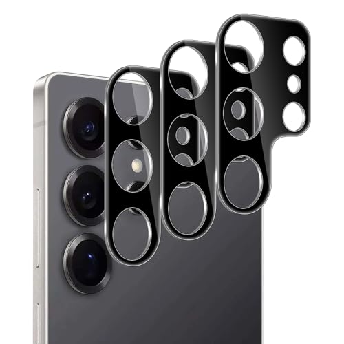 Vanrain Pellicola Fotocamera per Samsung Galaxy S25 Ultra, 3 Pezzi Vetro Temperato Fotocamera Protezione, Durezza 9H Resistente ai Graffi Senza bolle