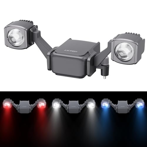 LKTOP Mavic 3 Enterprise Spotlight Drone Strobe Light for DJI Mavic 3E/Mavic 3T Accessories, 3000 Lumen Anti-Collision Lights 40W LED Searchlight Night Flight Lighting Lamp for Search/Rescue/Patrol