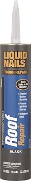 Liquid Nails 756889 Roof Repair, 10.1 Oz Cartridge