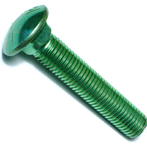 Image of Hard-to-Find Fastener 014973368005 Grade 5 Carriage Bolts, 3 /4-10 x 4-Inch, 9-Piece
