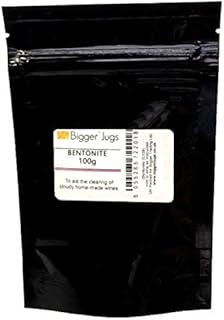 Bentonite - 100g Heavy Duty Resealable Pouch with Tamper Proof Seal - Fining Agent for Home Brew Beers & Wines