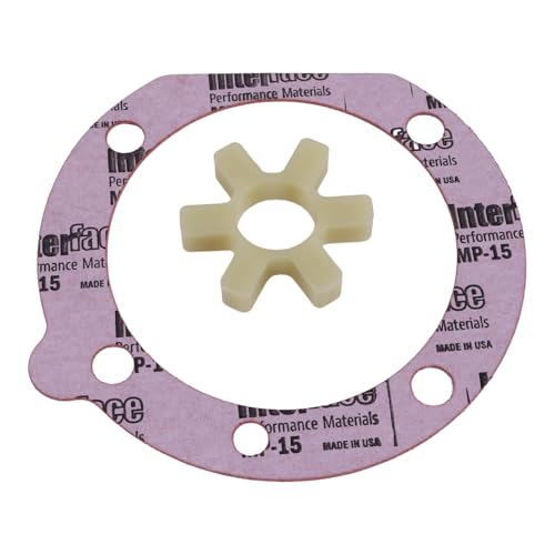 Image of HOLDWELL Fuel Pump Coupling Spider & Gasket 3069103 3046200 Compatible with Cummins Engine 6B5.9 6C8.3 B3.3 NTA855A N14
