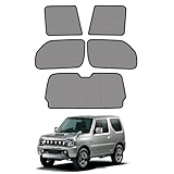 Loveyes ジムニー JB23型 サンシェード メッシュ マグネット式 車中泊 断熱 換気 目隠し 虫よけ 日除け UVカット 専用アクセサリー (ジムニー JB23)
