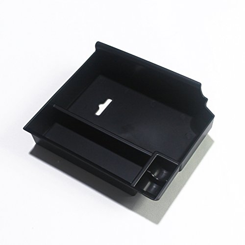 1PCS Plastic Interior Front Center Console Armrest Organizer Tray Storage Box For Jaguar XJ 2010-2016 Left Hand Drive