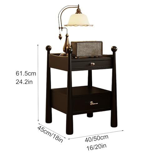 Table de chevet en bois résolvez vos problèmes de rangement - 3
