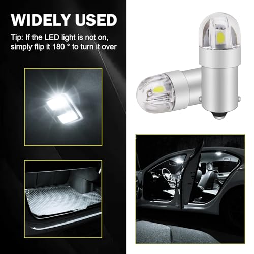 10 Bombillas LED BA9S WZP 6000K Blanco Frío 200lm miniatura 7
