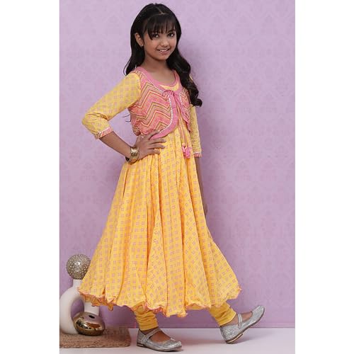 Image of BIBA Girl's Salwar Kurta Dupatta