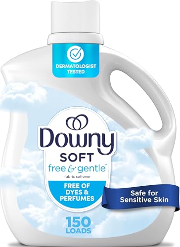 Downy Free & Gentle Liquid Fabric Softener, 111 fl...