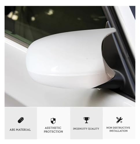 Boîtier Rétroviseur BMW E93 E90 E88 Remplacement Coque Cassée Rayée Blanc - 4