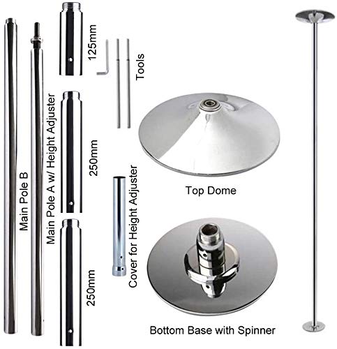 image for Sibosen Professional Stripper Pole Spinning Dance Pole for Home Fitnes