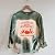 Women's Crewneck Sweatshirts Cute Letter Printed Long Sleeve Shirts Fall & Winter Casual Tie Dye Pullover Tops Green