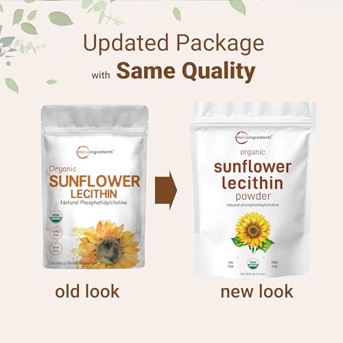 Micro Ingredients Organic Sunflower Lecithin Powder