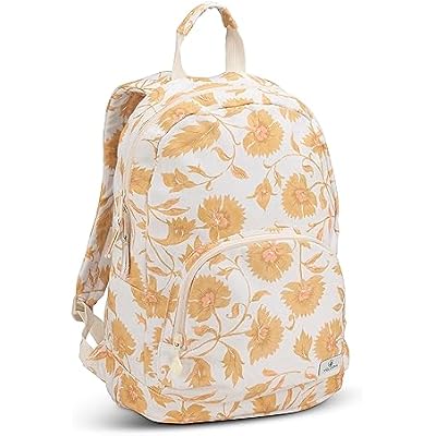 VOLCOM Yard Canvas Backpack, DUST Gold, One Size