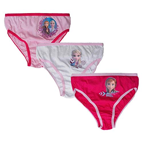 SET 3 PANTALONES CONGELADO II ELSA ANNA DISNEY SLIP 100% ALGODÓN 3/8 AÑOS CHICA - 0672