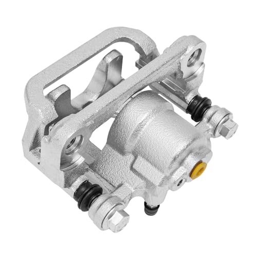 Image of Detroit Axle - Rear Right Brake Caliper for 2002-2018 Nissan Altima | 2003-2022 Maxima Disc Brake Caliper with Bracket 2004 2005 2006 2007 2008 2009 2010 2011 2012 2013 2014 2015 2016 2017