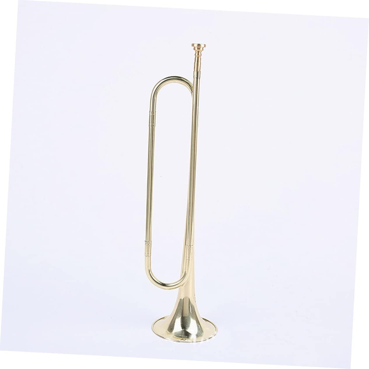 Youth Trumpet Musical Instrument Set for Boy Girl Durable Toy Trumpet with Mouthpiece for Preschool Music Bands and Outdoor Performances