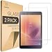 [2-PACK]-Mr Shield For Samsung Galaxy Tab A 8.0 Inch (SM-T350) [Tempered Glass] Screen Protector [0.3mm Ultra Thin 9H Hardness 2.5D Round Edge] with Lifetime Replacement Warranty