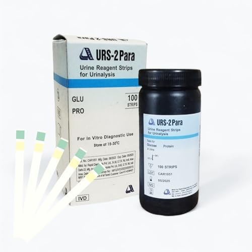 Aspen URS - 2 Para [ Protein & Glucose ] Urine Reagent Strips For...