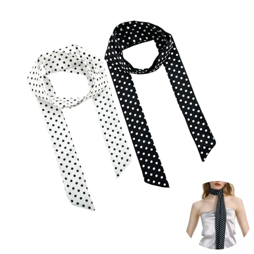 YALLNASL polka dot scarf set