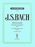  BACH - El Clave bien Temperado Vol.2 Parte 2: (BWV877 a 882) para Piano (Busoni)