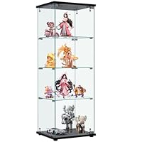 Amazon.co.jp: コレクションケース ガラス棚 3段フィギュアケース 大型