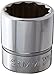 Williams BM-1221 3/8 Drive Shallow Socket, 12 Point, 21mm