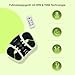 Fußmassagegerät mit EMS & TENS Technologie & 99 Intensitätsstufen - Tragetasche, Fernbedienung & Elektroden Pads - Einfach zu tragen - EMS Gerät & Tens Gerät - Elektrische Fußmassageräte - WeightWorld