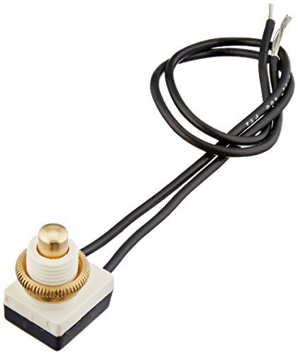 RV Designer Collection S751 10 Amp SPST Push-on/Push-off Switch (Quantity 2)