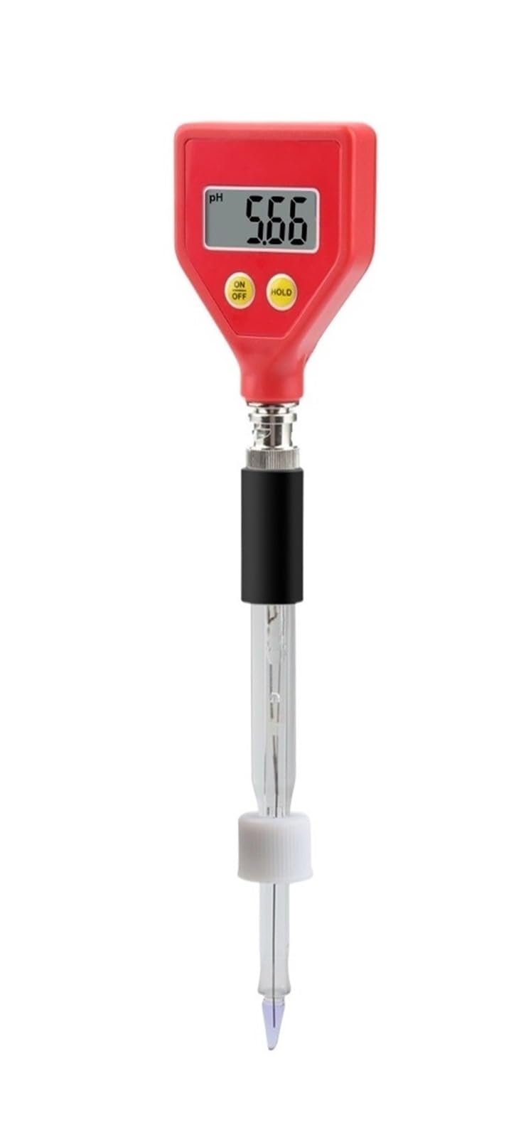 Medidor de suelo, Medidor de pH digital ATC, medidor for suelo y fruta, 0-14, analizador, for acuarios, piscinas, instrumentos análisis calidad del agua para jardinería, agricultura
