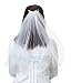 Lillian Rose Embroidered Bride to be Veil, 20.5-Inch